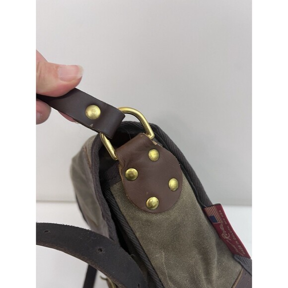 Frost River Premium Shell Bag, Waxed Canvas & Leather - Large - Picture 9 of 12